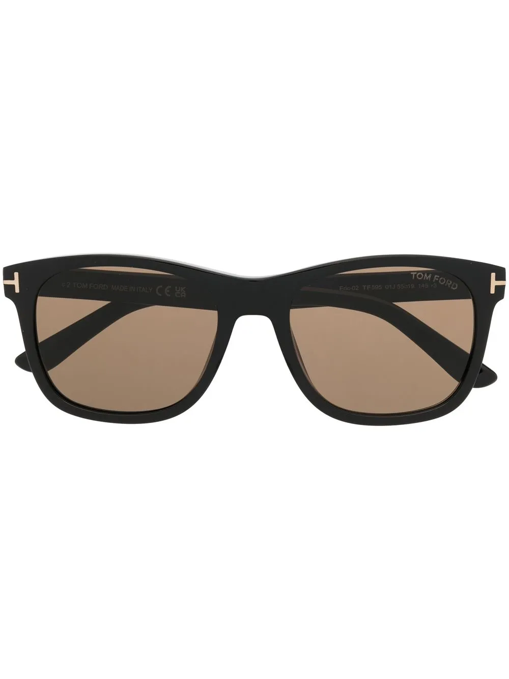 

TOM FORD Eyewear lentes de sol con armazón wayfarer - Negro