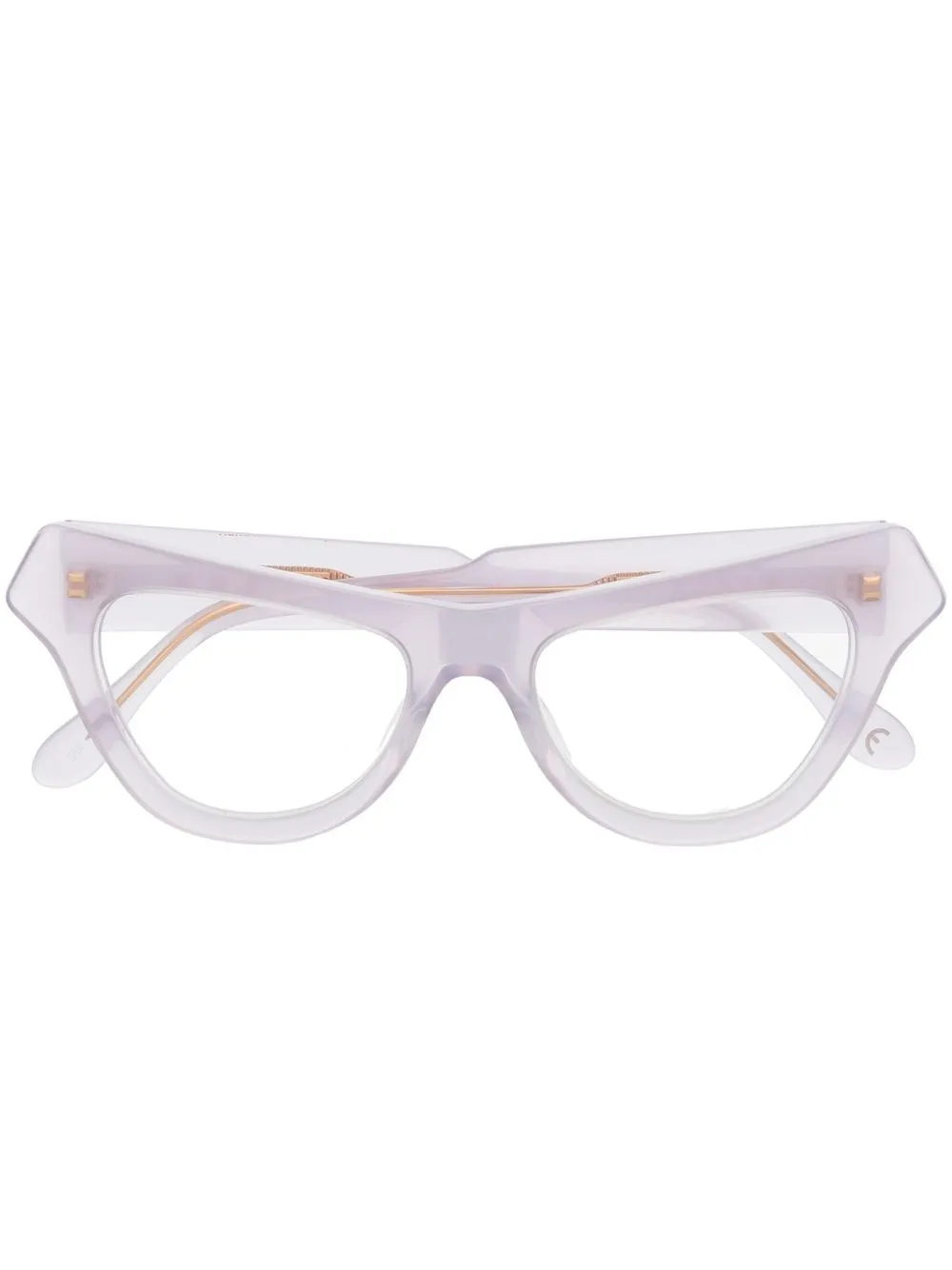 

Marni Eyewear lentes con armazón wayfarer - Morado