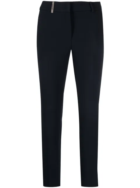 Peserico pantalones capri slim