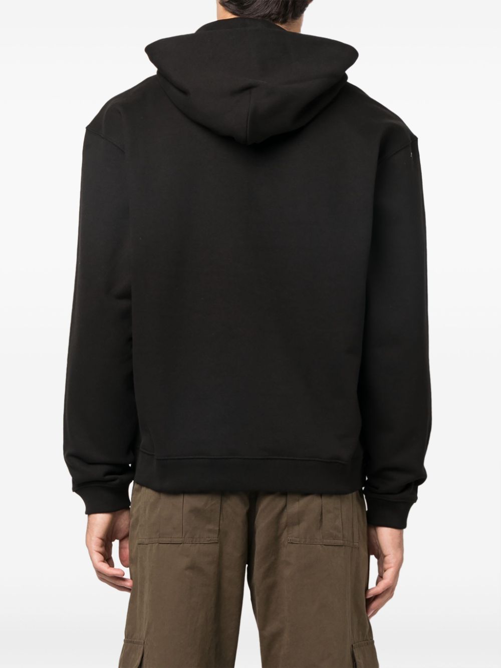 Kenzo logo-print detail hoodie Men