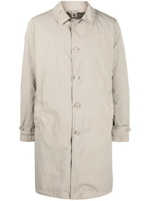 button-up single-breasted coat