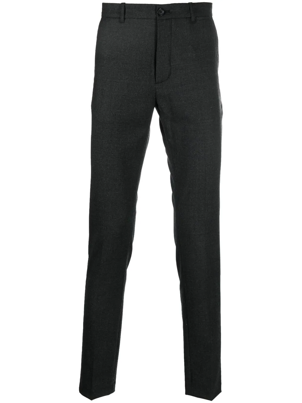 

ASPESI pantalones slim con tiro medio - Gris