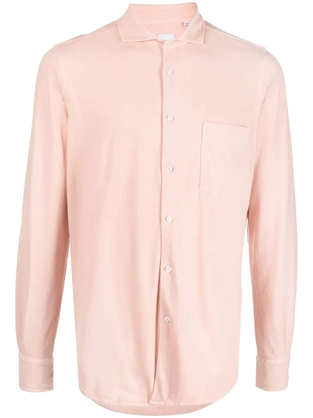 

ASPESI camisa con efecto cepillado - Rosado