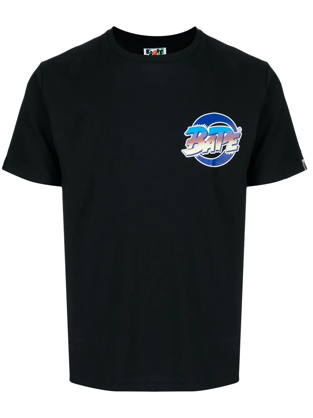 

A BATHING APE® playera con logo BAPE - Negro
