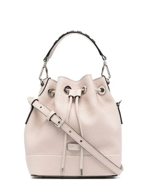 Lancel leather bucket-bag