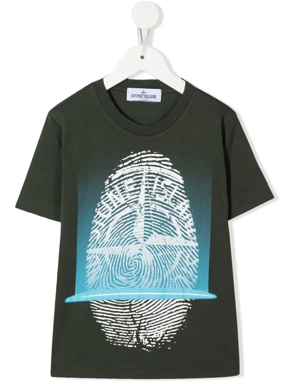 

Stone Island Junior graphic-print short-sleeve T-shirt - Green