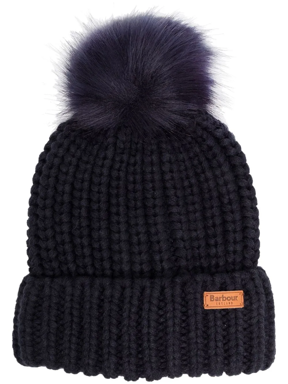 

Barbour gorro con pompón - Azul