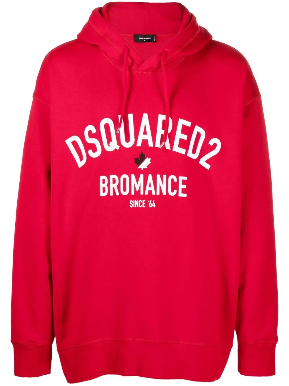 

Dsquared2 hoodie con logo estampado - Rojo