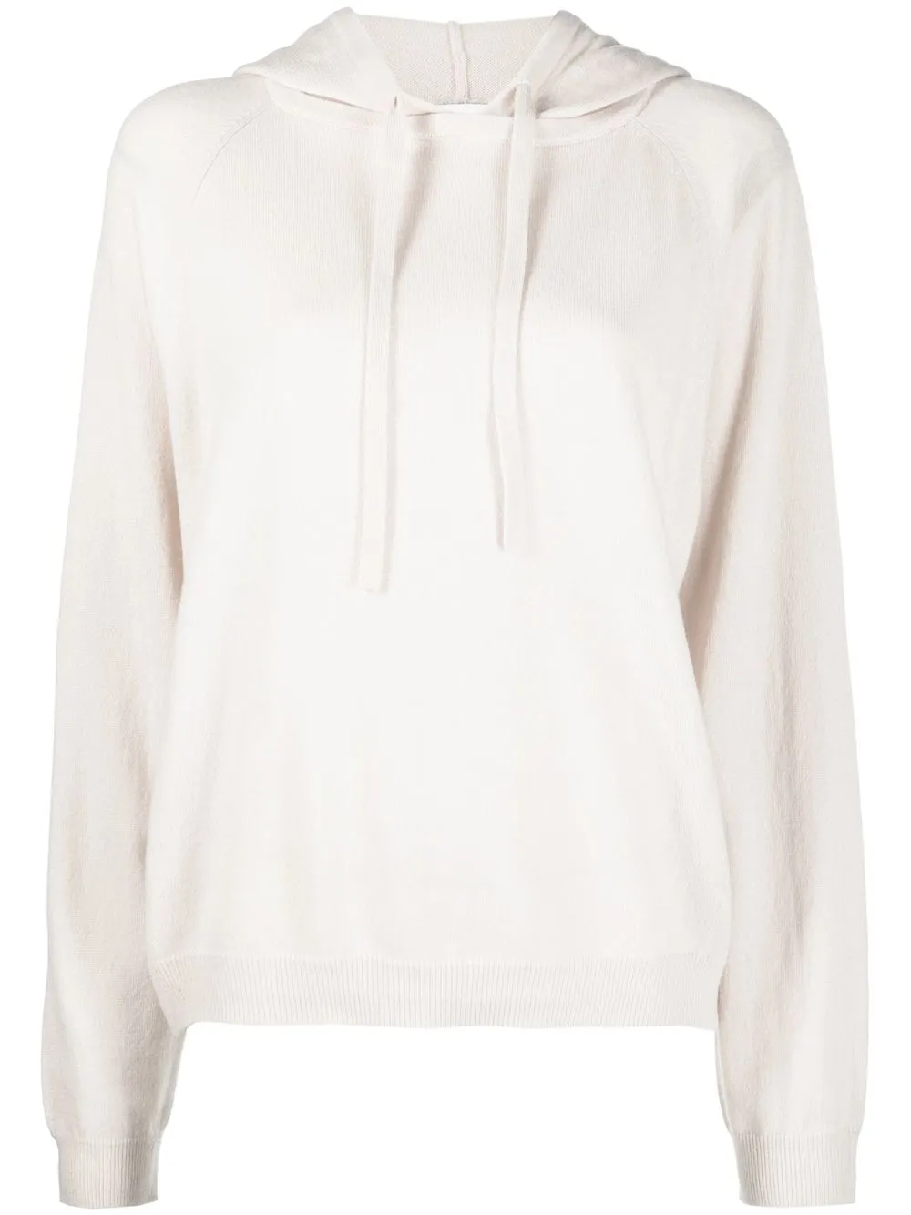

Allude drawstring pullover hoodie - Neutrals