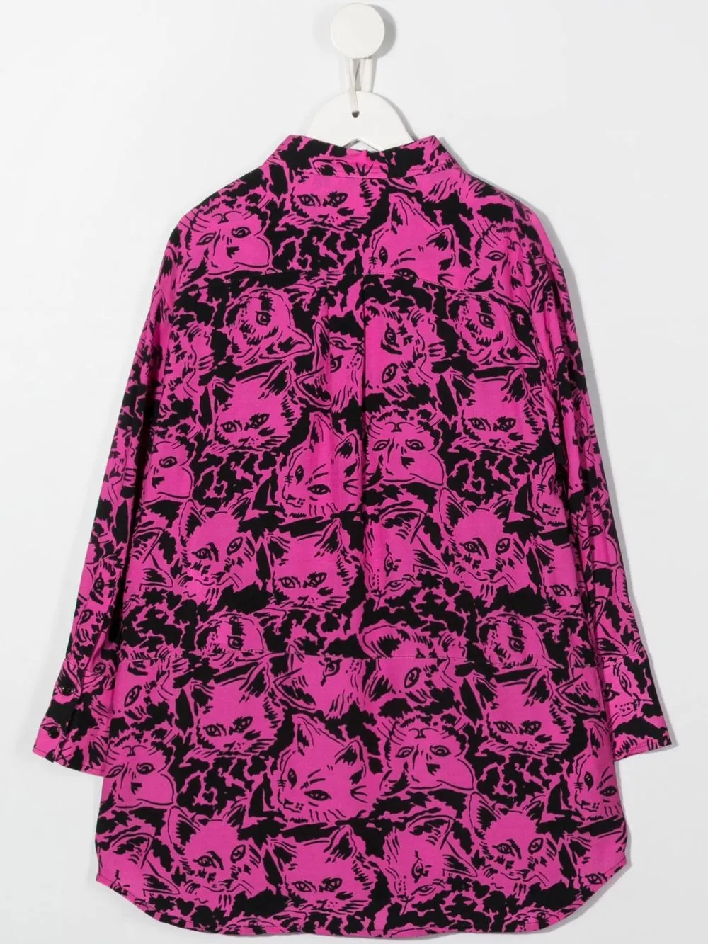 Philosophy Di Lorenzo Serafini Kids Shirtjurk met kattenprint - Roze