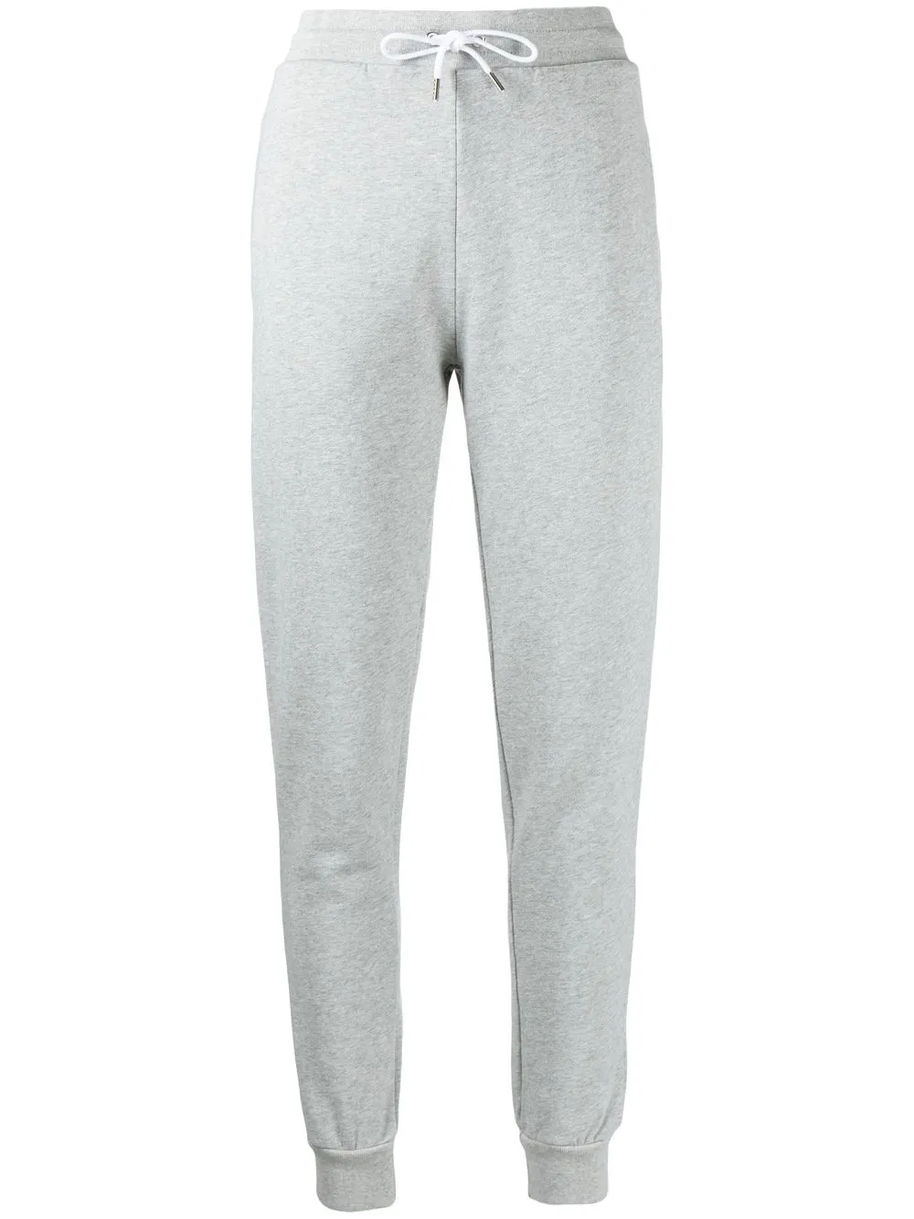 Maison Kitsuné pants slim con bolsillos - Gris