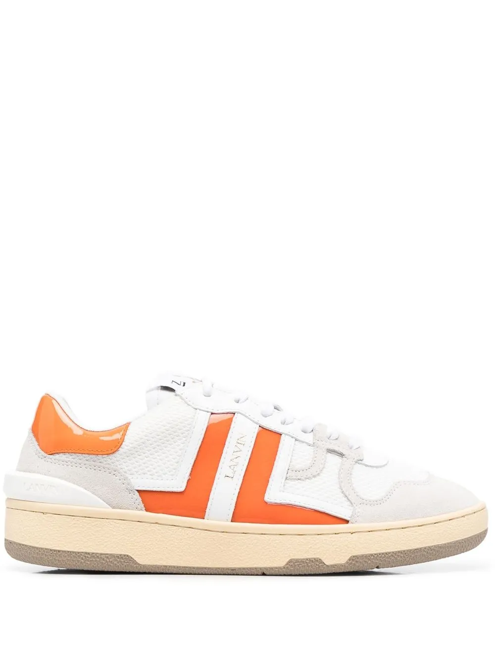 

Lanvin tenis bajos Clay - Blanco