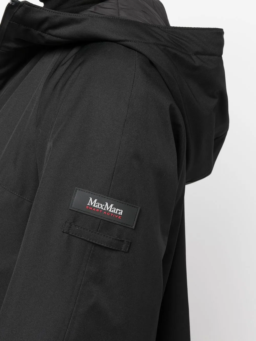 Max Mara Jack met logopatch Zwart