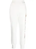 TWINSET logo-print track pants - White