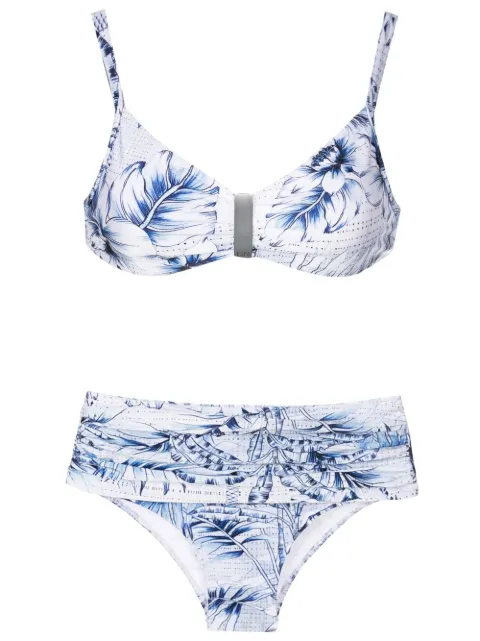 Lygia & Nanny palm-tree print bikini