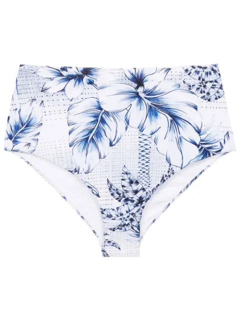 Lygia & Nanny bikini bottom con palmeras estampadas