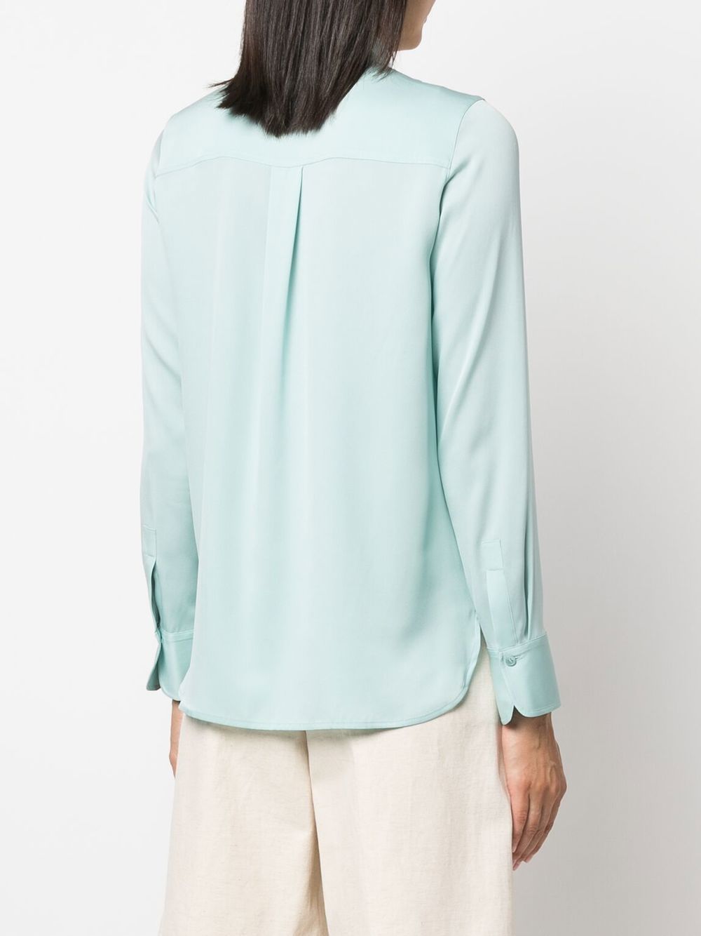 Vince stretch-silk Buttoned Shirt - Farfetch