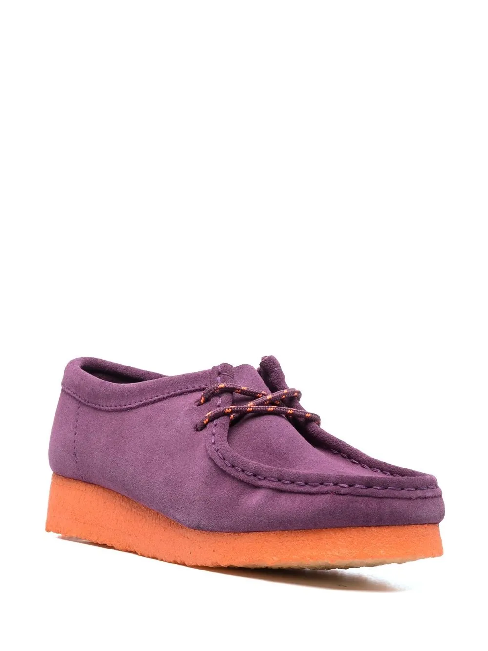 Clarks Originals Loafers met colourblocking - Paars