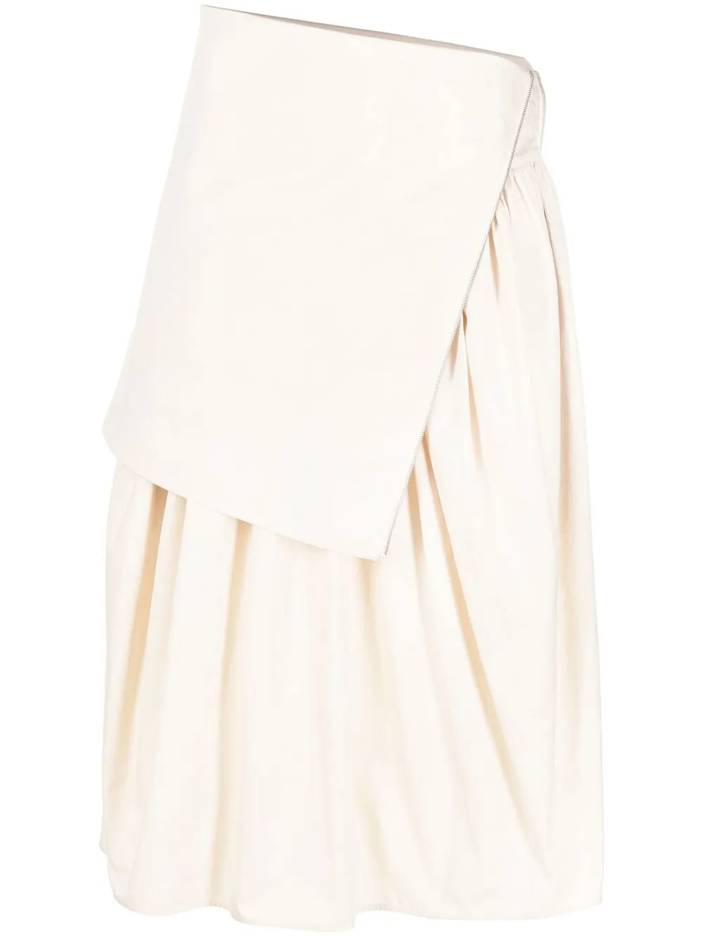 

Lemaire Bustier high-waist midi skirt - Neutrals