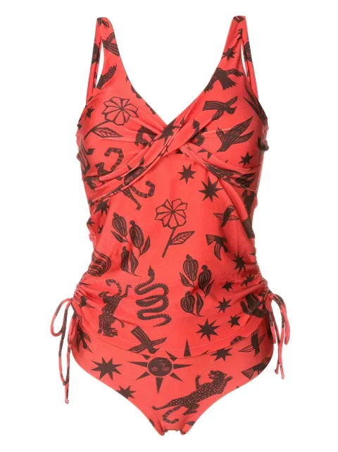 Lygia & Nanny Bruma printed tankini top