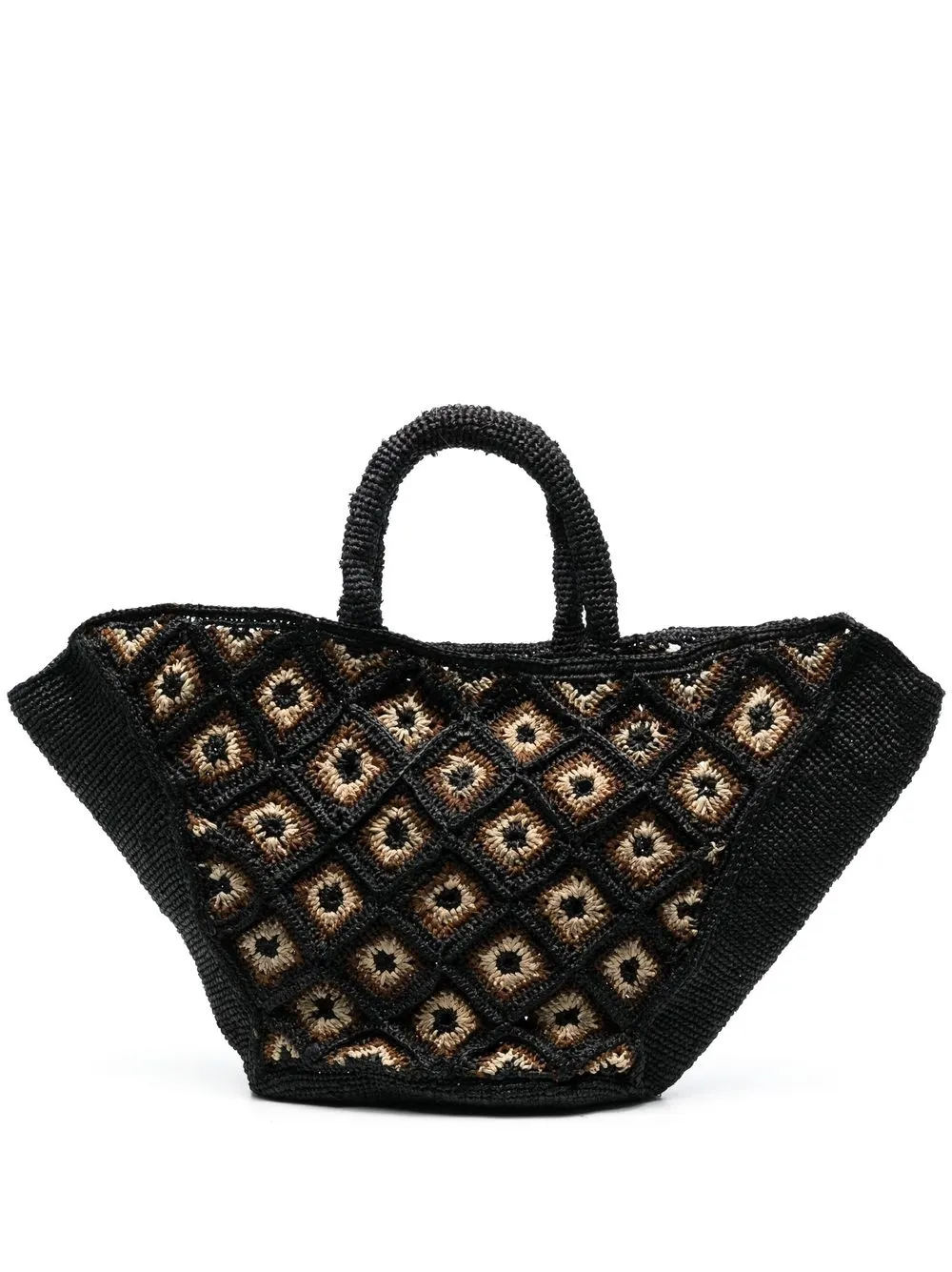 

MADE FOR A WOMAN Hary Vakona interwoven tote bag - Black