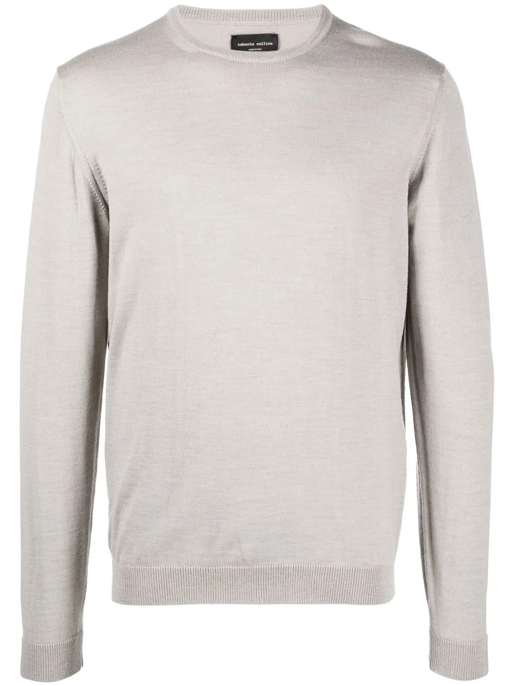 

Roberto Collina crew-neck merino wool jumper - Grey