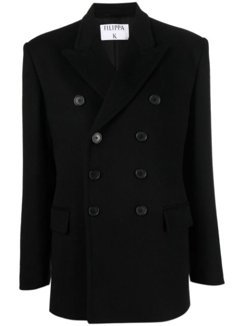 Filippa K double breasted peacoat 