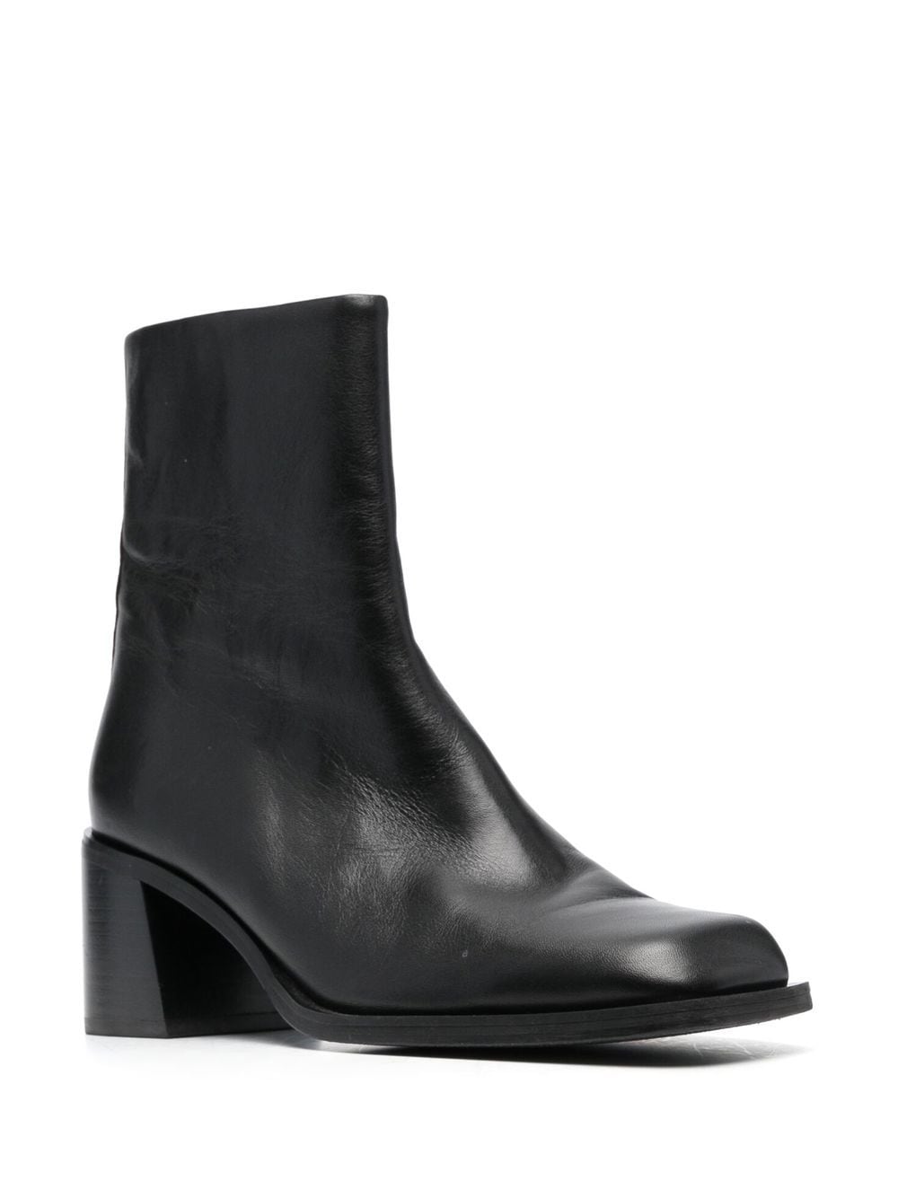 Shop Filippa K Side-zip 70mm Ankle Boots In Black