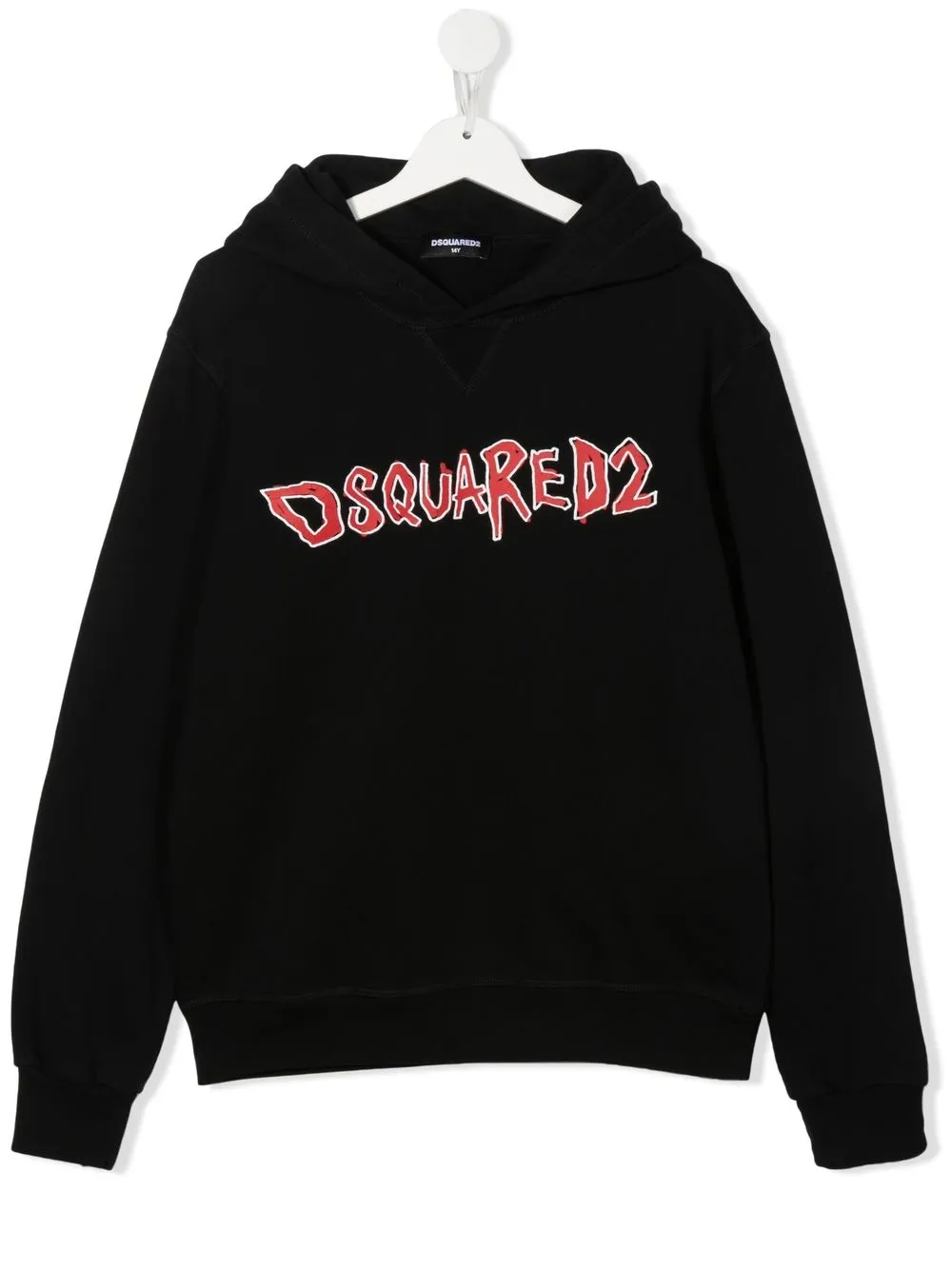 

Dsquared2 Kids logo-print detail hoodie - Black