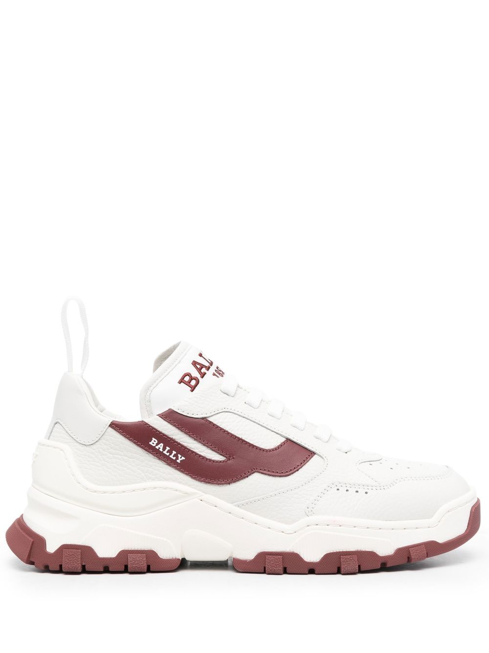 

Bally logo-patch low-top sneakers - White