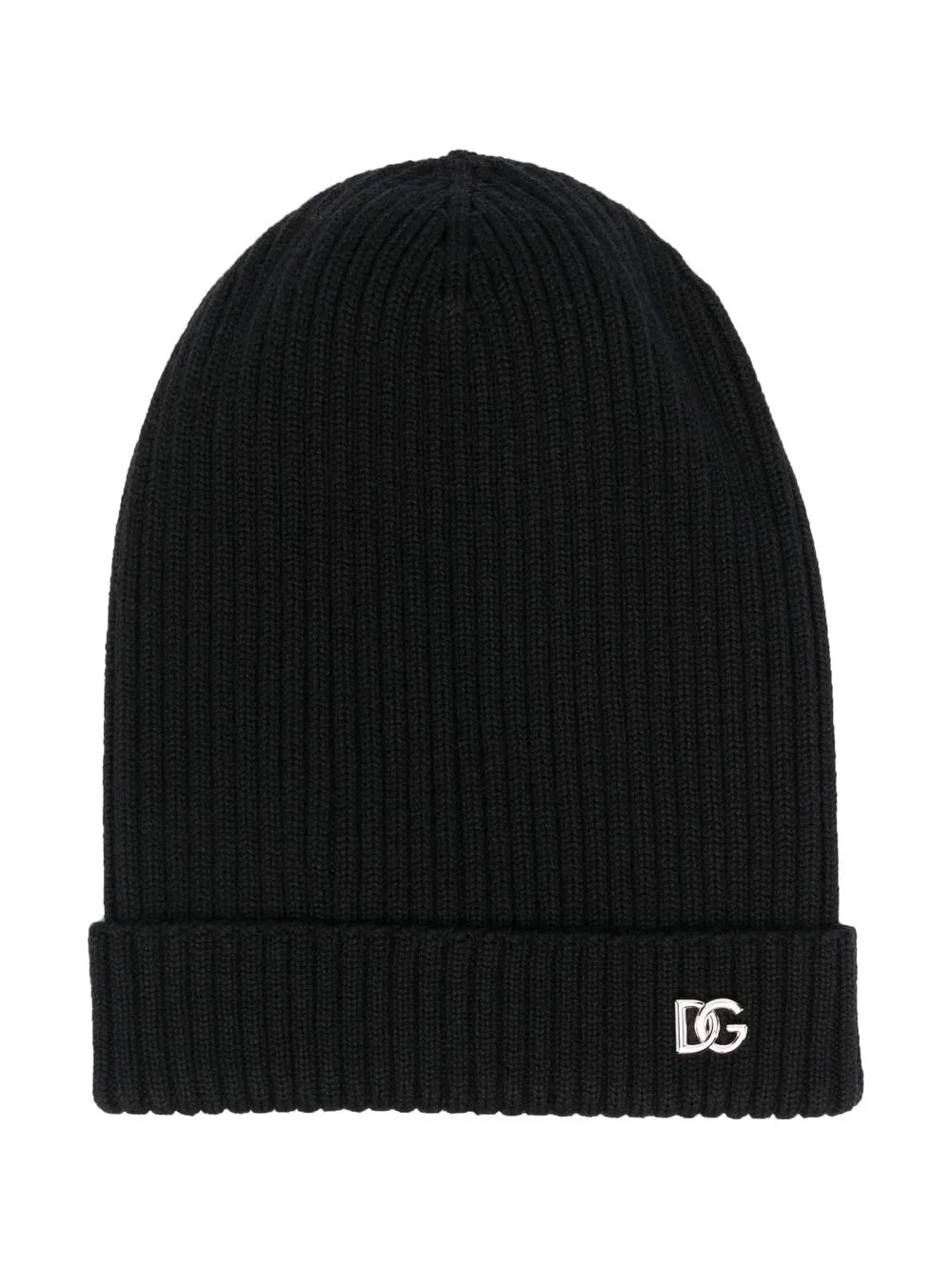 

Dolce & Gabbana Kids logo beanie hat - Black