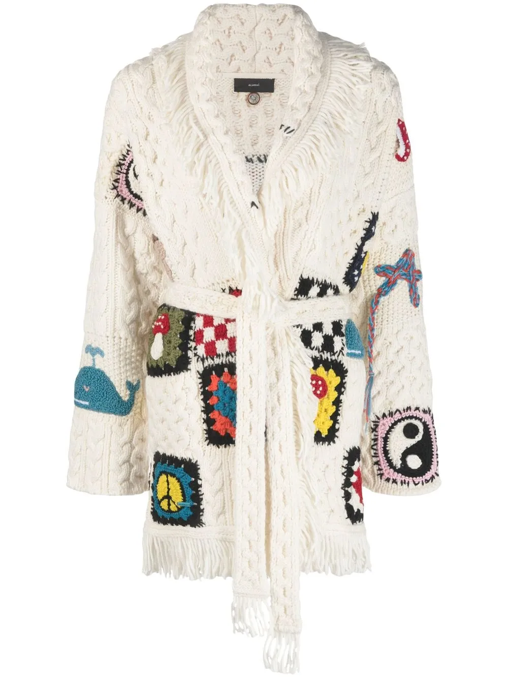 

Alanui Northern Vibes cardigan - White