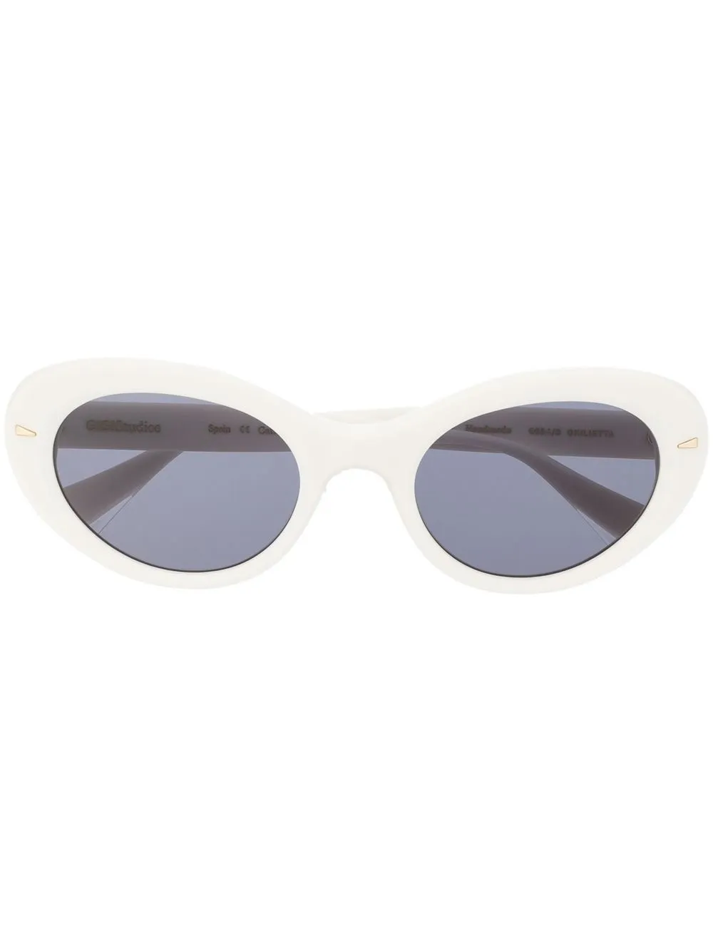 

GIGI STUDIOS Giulietta round-frame sunglasses - White