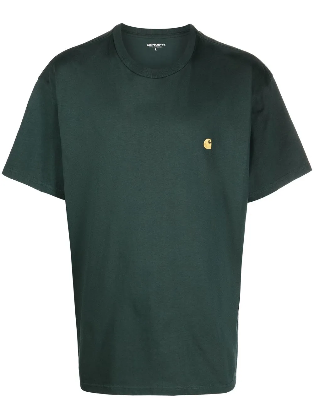 

Carhartt WIP Chase logo-embroidered T-shirt - Green