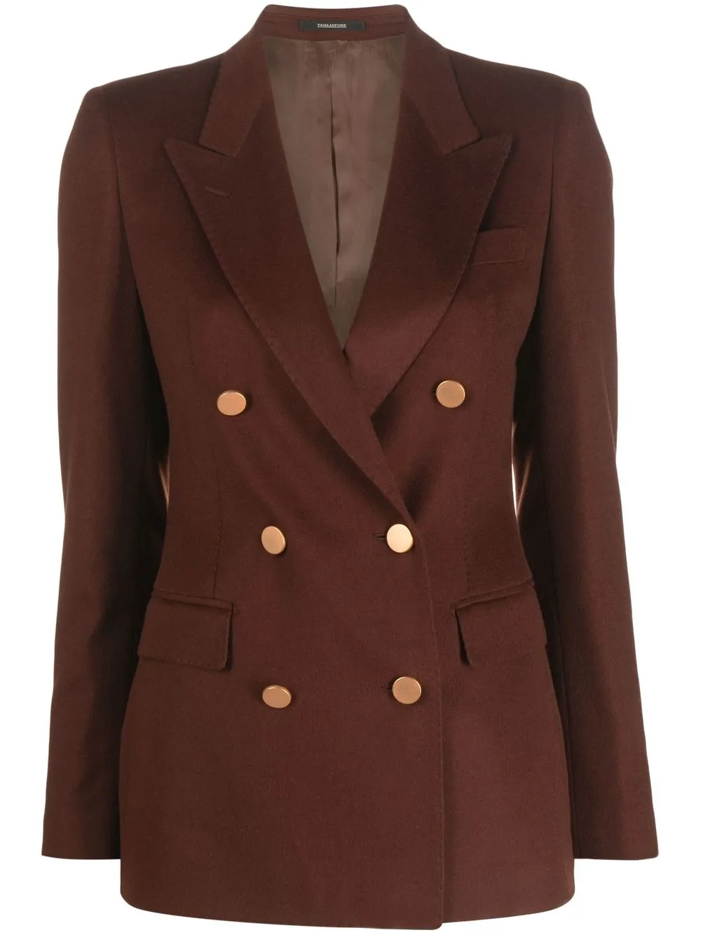 

Tagliatore double breasted blazer - Brown