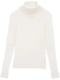 Courrèges Reedition second-skin top - White