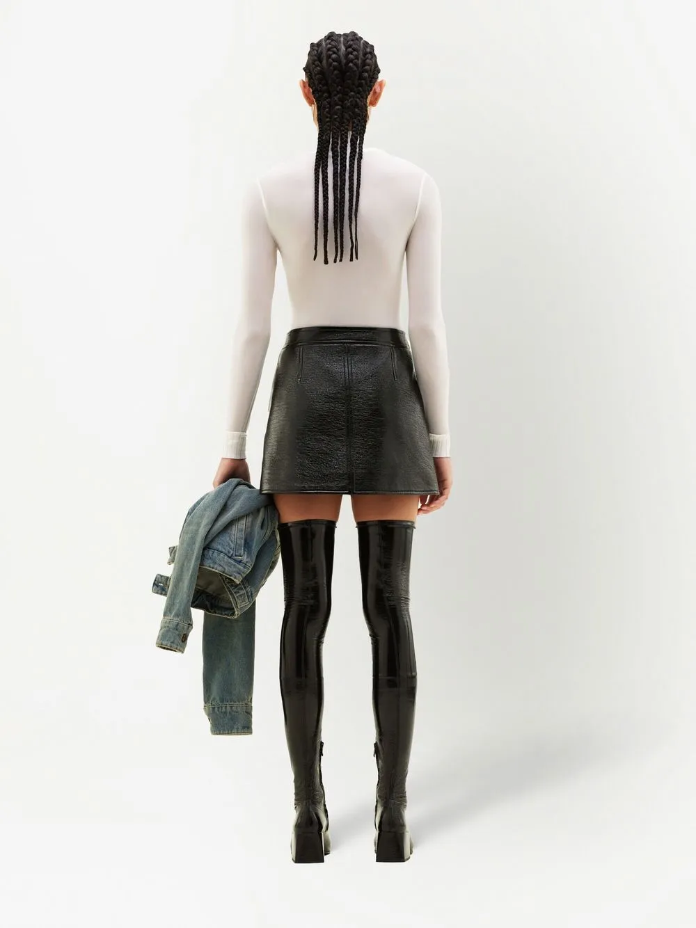 Courrèges Reedition Second-skin Top In White