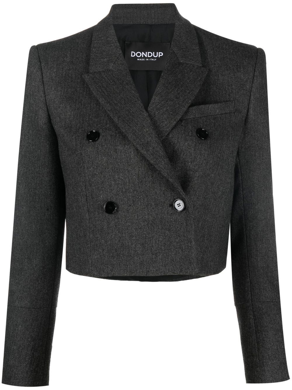 DONDUP double-breasted Cropped Jacket - Farfetch