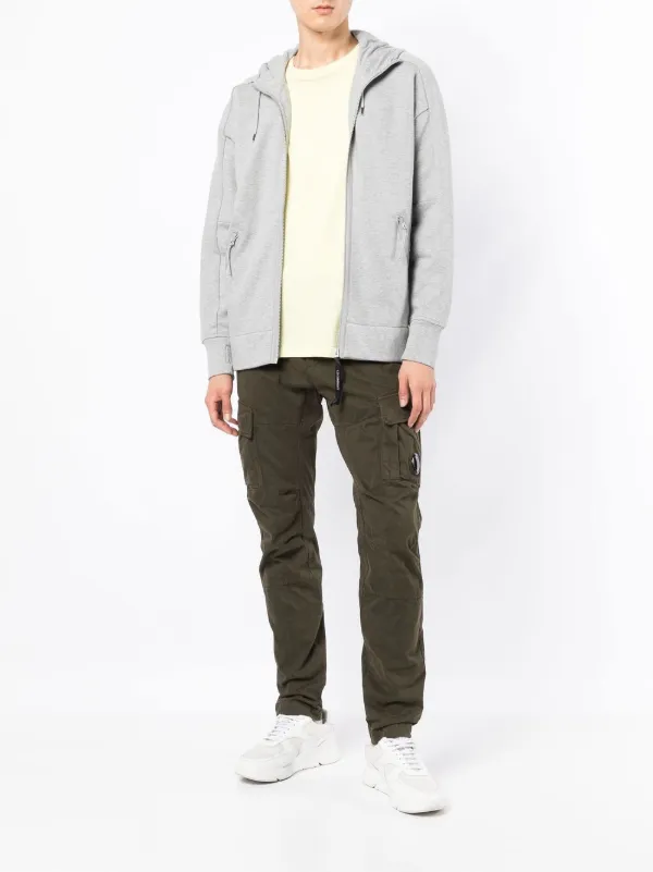 C.P. COMPANY グレー フルジップ パーカー C.P. Company ジップアップ パーカー | グレー | FARFETCH JP