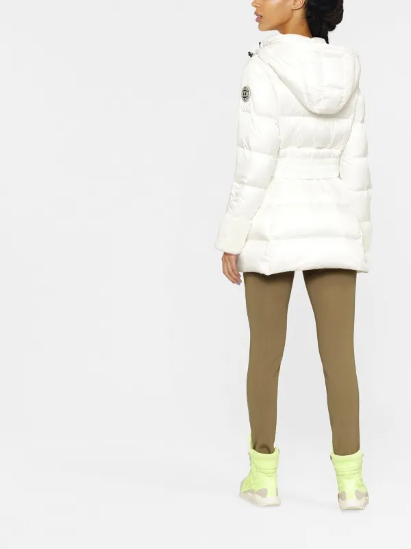 zara belted puffer