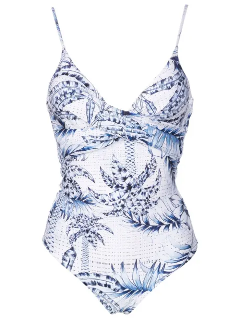 Lygia & Nanny palm-tree print swimsuit 