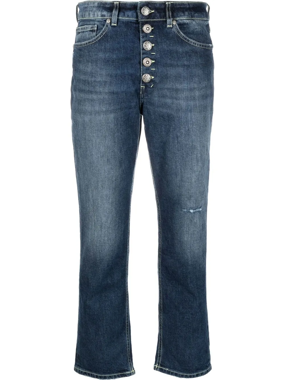 

DONDUP jeans capri con botones - Azul