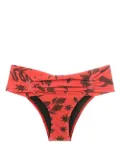 Lygia & Nanny Jasper gather-detail bikini bottoms - Brown