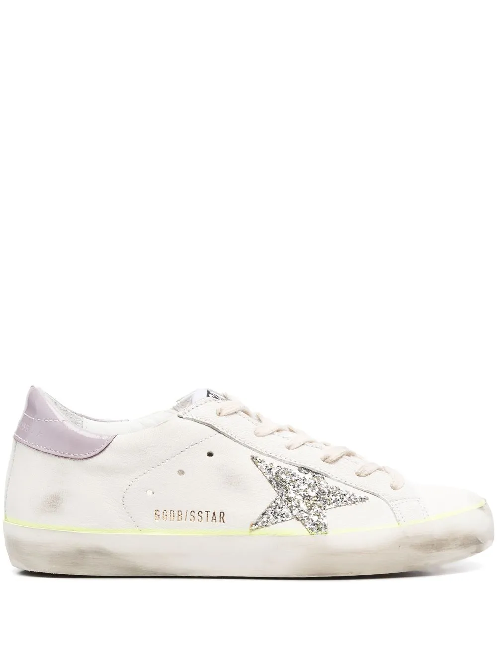 

Golden Goose Superstar distressed-effect sneakers - White