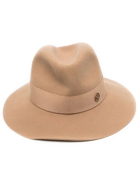 Maison Michel Henrietta felt Fedora hat 1002081006 - 2