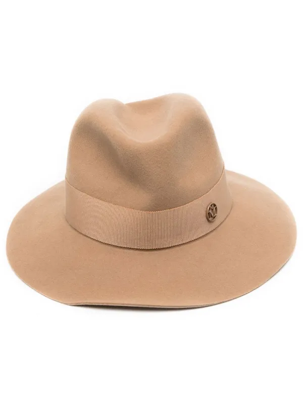 Maison Michel Henrietta フェドーラハット | ブラウン