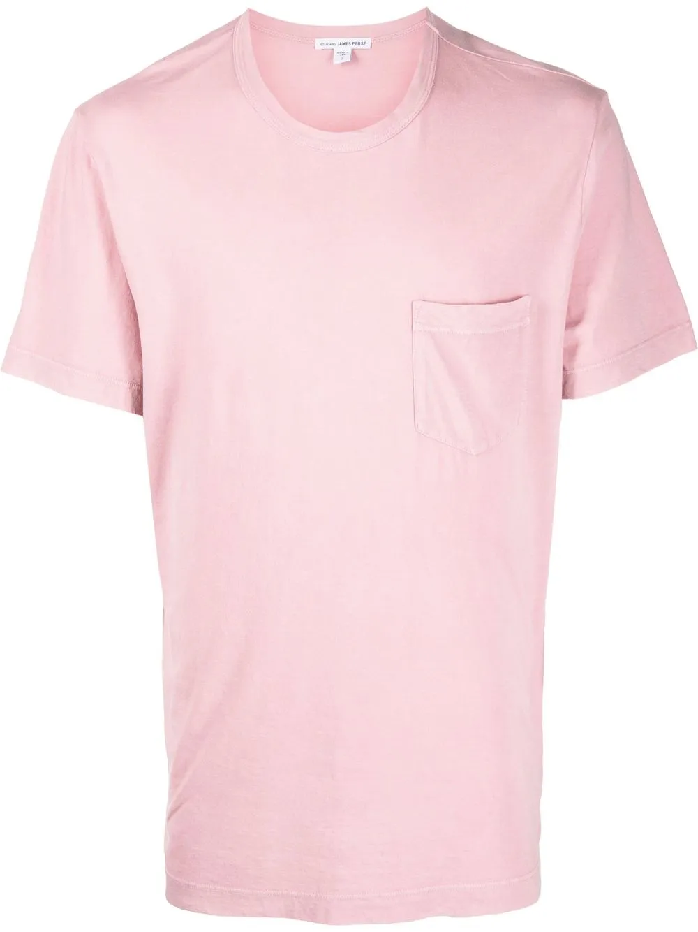 

James Perse playera con cuello redondo - Rosado