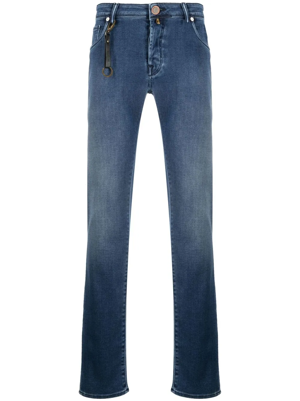 

Incotex mid-rise tapered jeans - Blue