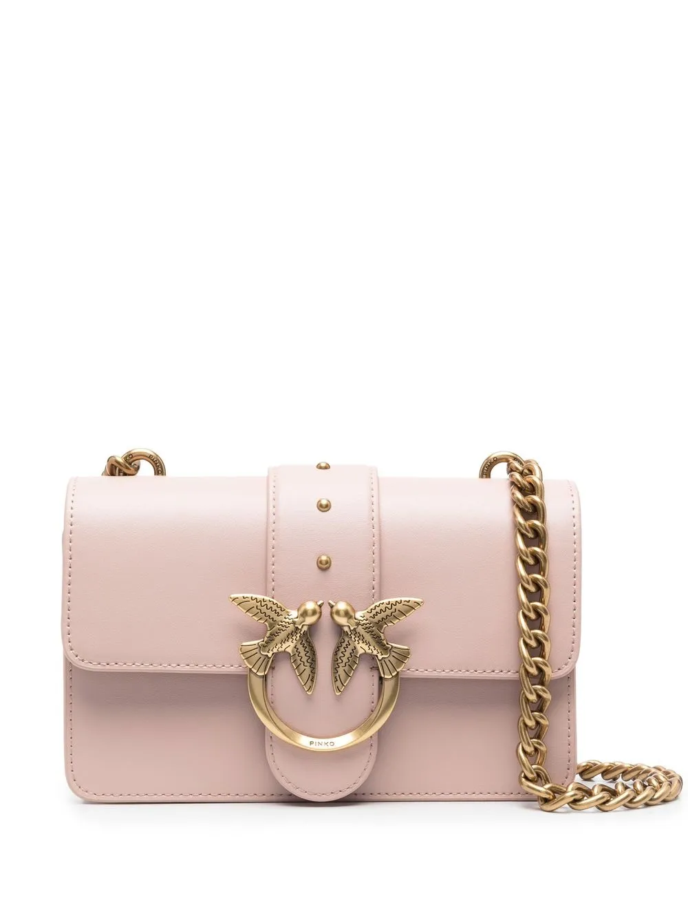 

PINKO bolsa de hombro Love Icon - Rosado