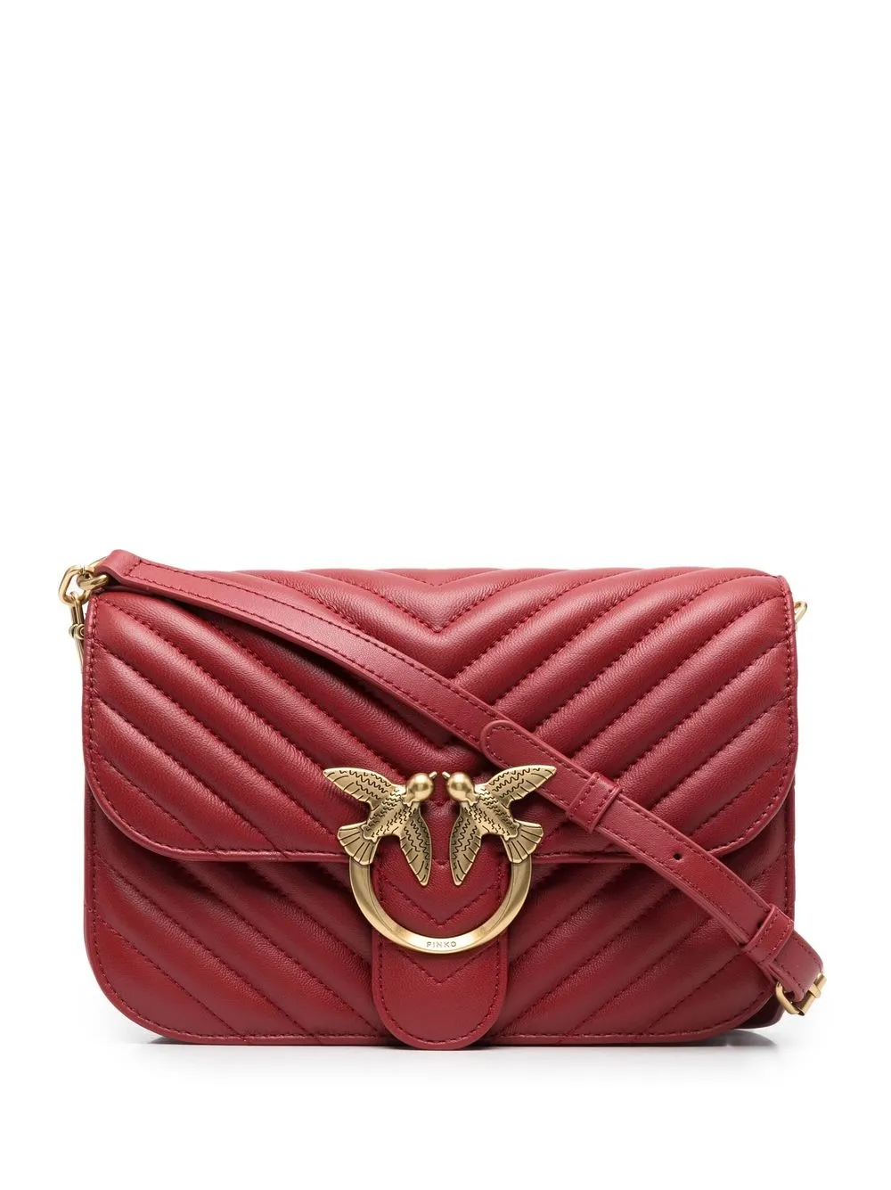 

PINKO bolsa de hombro Love - Rojo